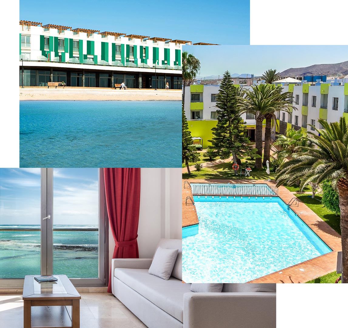 Hotel THe Corralejo Beach collage